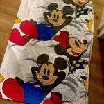 Vintage Walt Disney Company Mickey And Minnie Mouse Twin Size Sheet Two Piec. Fixed Price $49.00.
