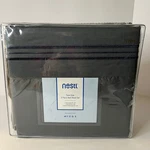 Nestl Twin Size 3 Piece Bed Sheet Set Charcoal Gray Deep Pocket Microfiber Nip. Fixed Price $24.90.