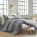 Etdiffe Soft & Cozy Microfiber Queen Comforter Set, Grey, 3 Pieces. Fixed Price $46.78.