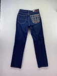 Tommy Jeans Womens Jr Size 11 (30X32) Dark Wash Star Pocket Straight Denim. Fixed Price $11.96.
