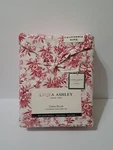 Laura Ashley California King Holiday Cotton Sheet Set - Faye Toile Red Floral. Fixed Price $99.00.