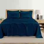 Kathy Ireland 1000 Thread Count Standard Cotton Rich 6PCS Sheet King Blue Cove. Fixed Price $65.63.