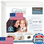 Saferest Waterproof Mattress Encasement Bed Bug Dust Mite Zippered Cover 9-12". Fixed Price $66.02.