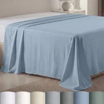California Design Den Size Flat Sheet Only - 100% Queen, Blue. Fixed Price $64.99.