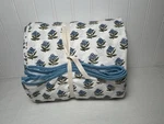 West Elm Rhode Begonia Sheet Set, No Pillowcase Twin Lagoon. Fixed Price $69.00.