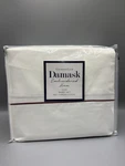 Charter Club Damask Embroidered Hem 550 Thread Count King Sheet Set. Fixed Price $89.00.