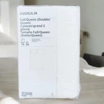 Ikea Angslilja Queen Duvet Cover +2 Pillow Sham White Minimalist Cottn Sheet New. Fixed Price $48.98.