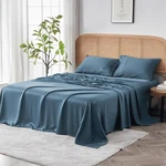 Sijo Airyweight Tencel Sheet Set, 100% Lyocell Derived From Eucalyptus, Buttery. Fixed Price $95.00.