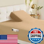 Horbaunal Split Top King Fitted Sheet Only For Adjustable Beds Soft Microfiber. Fixed Price $35.36.
