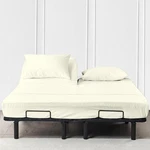 Js Sanders Top Split Head Queen Sheets Set - 4 Pcs, 100% Cotton Half Qu.... Fixed Price $111.63.