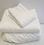 Charter Club Solid Extra Deep Pocket 550 Tc California King Sheet Set- White. Fixed Price $78.99.
