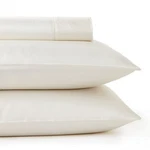 Sferra Giotto Ivory Queen Sheet Set 4PC Solid 100% Cotton Sateen 590TC Italy New. Fixed Price $720.00.