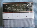 Nip Tommy Hilfiger White Blue Red Striped Easy Care Twin Xl Sheet Set 3PC. Fixed Price $29.00.