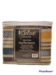 King 6 Pieces Sheets Set Khlae 100% Cotton. Fixed Price $45.00.