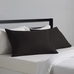 Amazon Basics Pillowcases Set Of 2 - Lightweight, Standard, Black. Fixed Price $10.79.