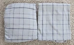 Restoration Hardware Rh Child Windowpane Plaid Twin Flat Fitted Sheets Preppy. Fixed Price $39.99.