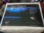New Northern Nights Twin Sheet Set -natural Color Qvc. Fixed Price $39.95.