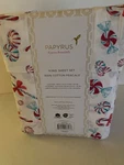 New Papyrus Candy Cane Red 100% Cotton Percale King Sheet Set. Fixed Price $69.00.