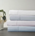 Madison Park 500 Thread Count Egyptian Cotton 4-PIECE Lilac. Fixed Price $63.99.