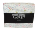 Ralph Lauren French Country Pink Blue Green Floral King Sheet Set 4P Cotton. Fixed Price $151.99.
