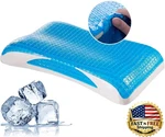 Cooling Gel Memory Foam Pillow Queen Orthopedic Neck Support Side Sleep. Fixed Price $69.66.