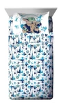 Star Wars The Mandalorian 4 Piece Full Sheet Set Baby Yoda Microfiber Disney New. Fixed Price $18.00.