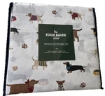 Eddie Bauer Buddy & Friends Twin Set 3PC 100% Brushed Cotton Dog. Fixed Price $39.99.