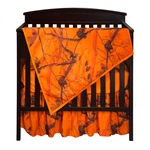 Carstens Real Tree Ap Camo 3-PIECE Crib Sheet Set Orange. Fixed Price $95.62.