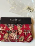 *new Ralph Lauren *danielle Red Floral Full Flat Sheet Marseille Ruffle Double. Fixed Price $54.95.