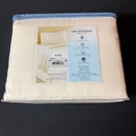Home Classics Microfiber King Sheet Set Ivory 4-PIECE Soft Brushed Finish. Fixed Price $21.25.
