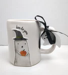 New Rae Dunn Halloween Ghost Mug Boo To You Witches Hat Jack-o'-lantern. Fixed Price $15.19.