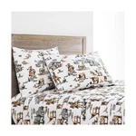 Paseo Road Ranch Life 4 Piece King Western Bed Sheet Set, Green White Cow.... Fixed Price $217.48.