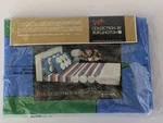 Vintage Vera Neumann Collection By Burlington Cabana Full Flat Sheet Nos 70S Htf. Fixed Price $52.00.