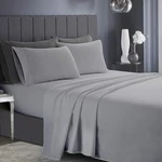 Infinitee Xclusives Premium Grey Queen Set - 4 Piece Bed Soft .... Fixed Price $54.98.