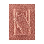 Mainstays Extra Soft Queen Sheet Set 4 Piece Jersey Knit Bedding. Fixed Price $24.00.
