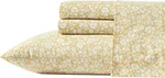 Heirloom Ditzy Gold Queen Cotton Percale Bedding Set - Lightweight & Breathable. Fixed Price $83.99.