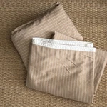 Lrl Ralph Lauren Sheets King Flat And Fitted Brown Stripes Cotton Italy. Fixed Price $62.00.