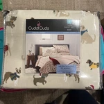 Cuddl Duds Twin Brushed Cotton Heavyweight Flannel 3 Piece Set Dogs. Fixed Price $49.99.