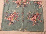 Ralph Lauren Pompano Standard Pillow Cases (2) Sea Foam Green Shabby Floral Nwot. Fixed Price $84.99.