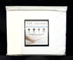 Cgk Linens 400 Thread Count Single Fitted Queen Extra Deep Pockets Sheet. Fixed Price $34.99.