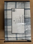 Southshore Fine Linens Queen Sheet Set 300 Thread Count Cotton Gray Plaid 4PC. Fixed Price $130.00.