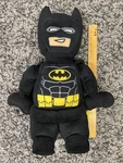 The Lego Batman Movie 20" Extra Large Plush Stuffed Pillow Minifigure Vintage. Fixed Price $15.00.