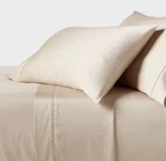 Threshold 320TC Tencel Lyocell Cooling Sheet Set True Khaki Queen Nwot. Fixed Price $49.99.
