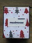 Twin Maximoose Sheet Set 100% Cotton Flannel Winter Christmas - Into The Woods. Fixed Price $49.99.
