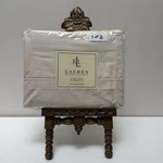 Vintage Ralph Lauren Home King Sheet & Pillow Case Almond Supima Cotton Usa Nip. Fixed Price $150.00.