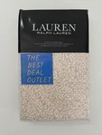 New Lauren Ralph Spencer Set Of 2 King Pillowcases Beige Leaf Sateen. Fixed Price $27.19.