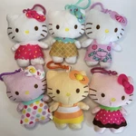 Hello Kitty Series 2 Plush Danglers : You Choose! Clip On Ice Cream Candy Sweets. Fixed Price $7.00.