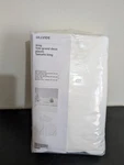 Ikea Ullvide White King Sheet Set, Flat, 2 Pillow Cases New Package. Fixed Price $39.99.