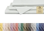100% Cotton Percale Queen Size Deep Pocket 4 Pieces Set Bedding Us. Fixed Price $67.47.