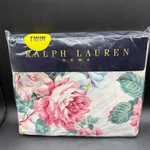 New Vtg Ralph Lauren Lorraine Floral White Twin Fitted Sheet 100 Cotton Cottage. Fixed Price $79.99.